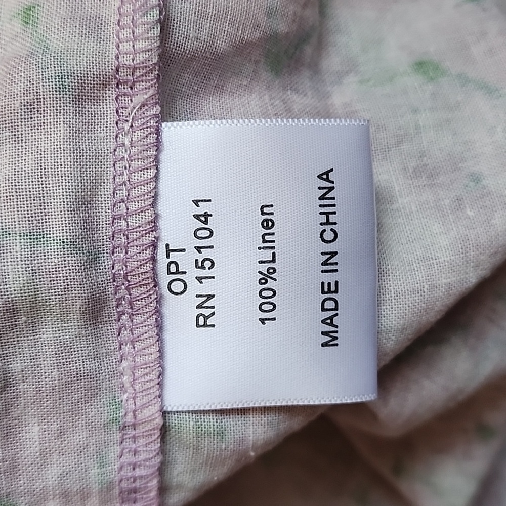 O.p.t Floral Dress with Puff Sleeves - Picture 14 of 16